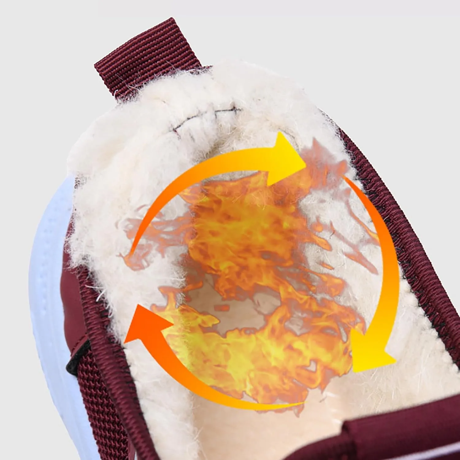 Snow Boots for Women Ladies Boots Waterproof Suede Mid Calf Winter Boots Warm Plush Lined Womens Boots for Outdoor