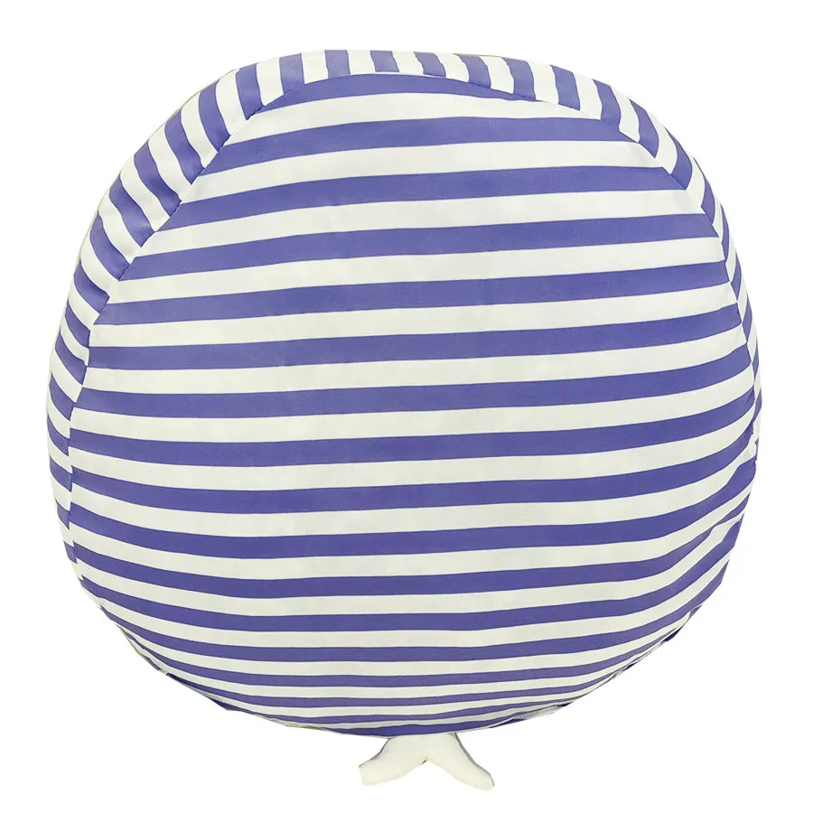Squishy Seal Face Pillow with Stripes | Sally The Seal