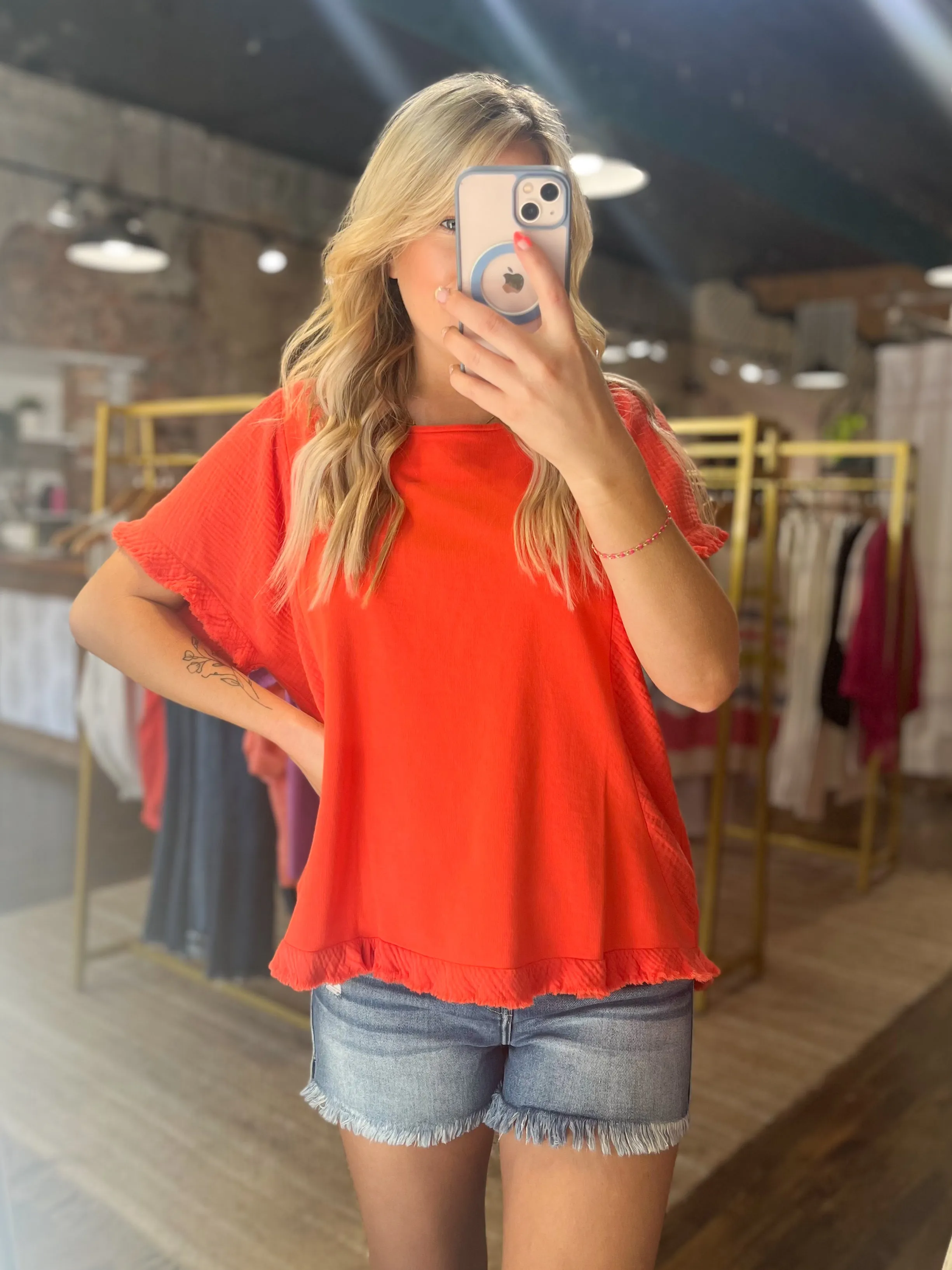 Terry Top : Orange