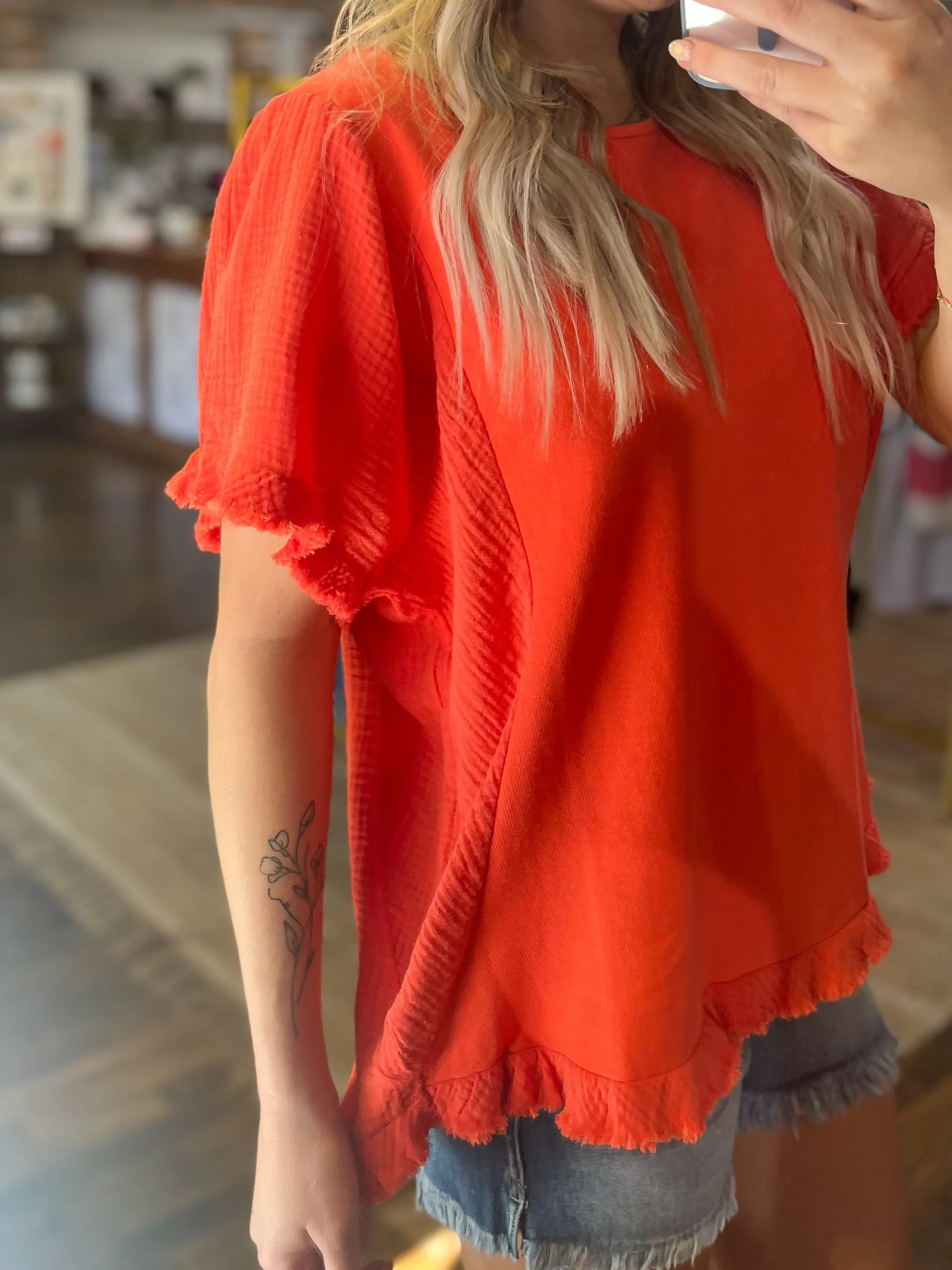 Terry Top : Orange