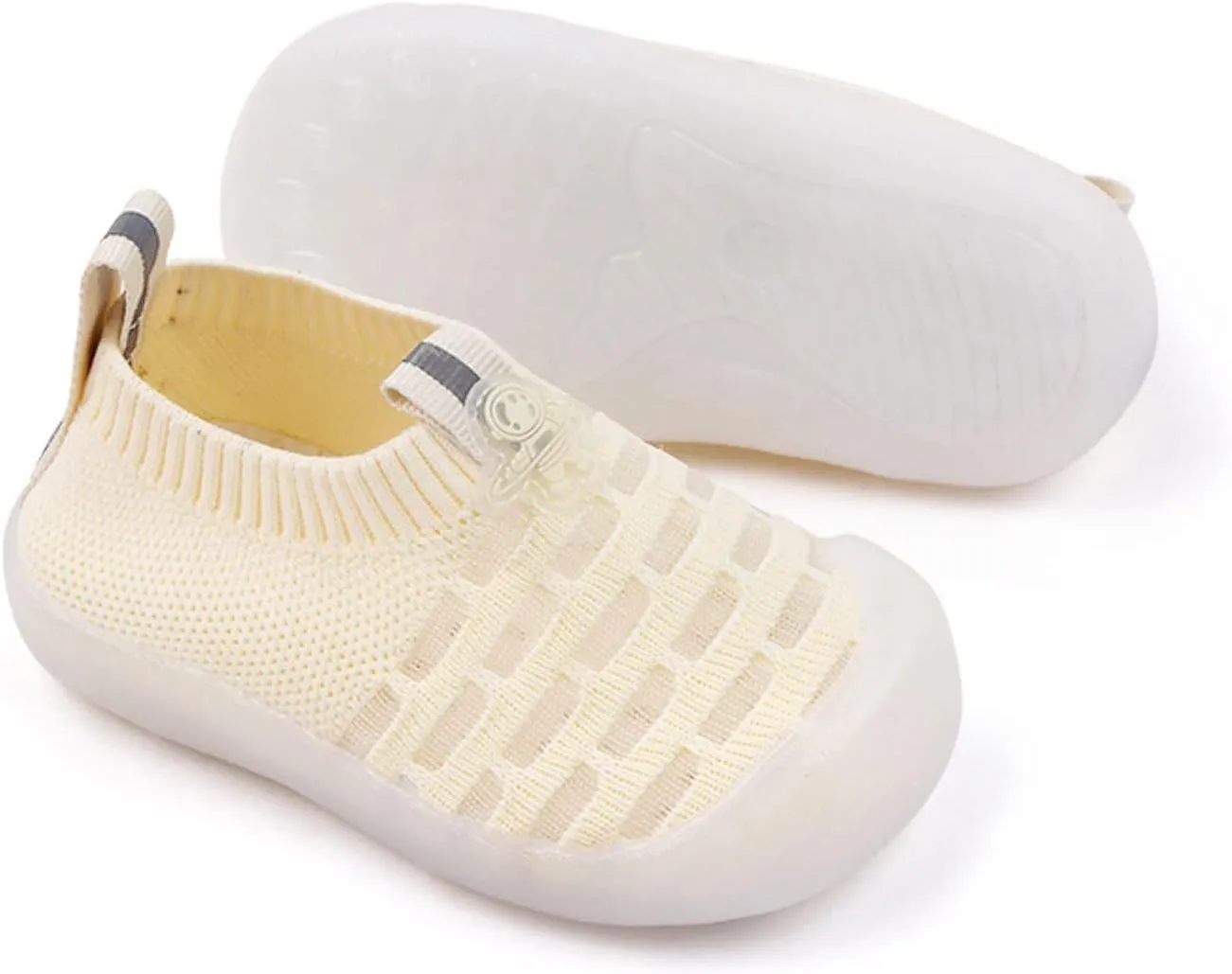 Toddler Baby Sneakers Girls Leisure Shoes Mesh Shoes Breathable Soft Sole Sport Shoes Socks Shoes Boy Solid Tied Shoes