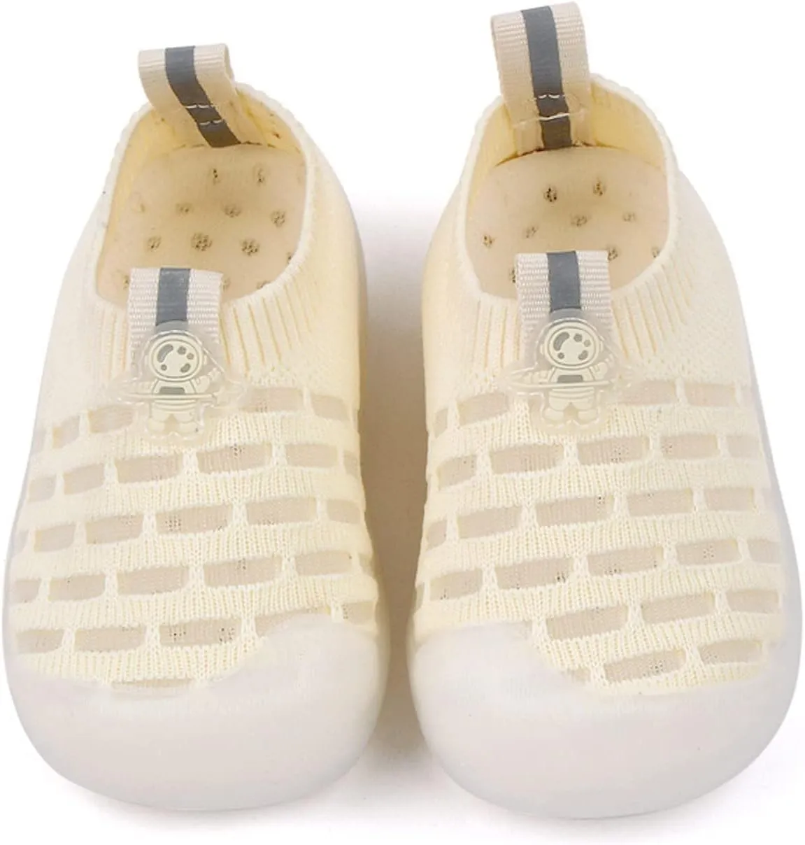 Toddler Baby Sneakers Girls Leisure Shoes Mesh Shoes Breathable Soft Sole Sport Shoes Socks Shoes Boy Solid Tied Shoes