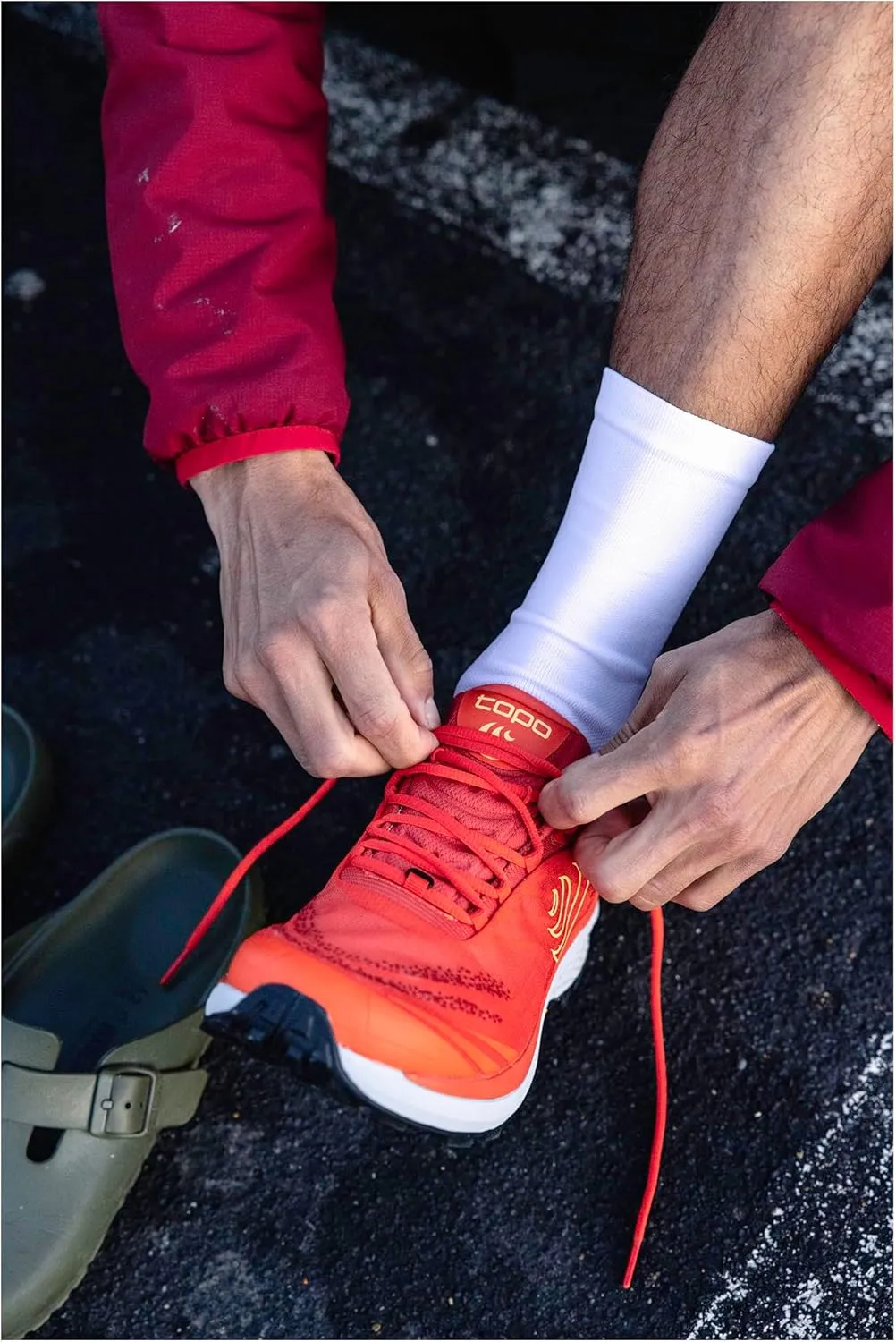 Topo Athletic Men's Pursuit 2 Running Shoes - Lightweight 0MM Drop Laced Shes, Athletic Shoes for Trail Running