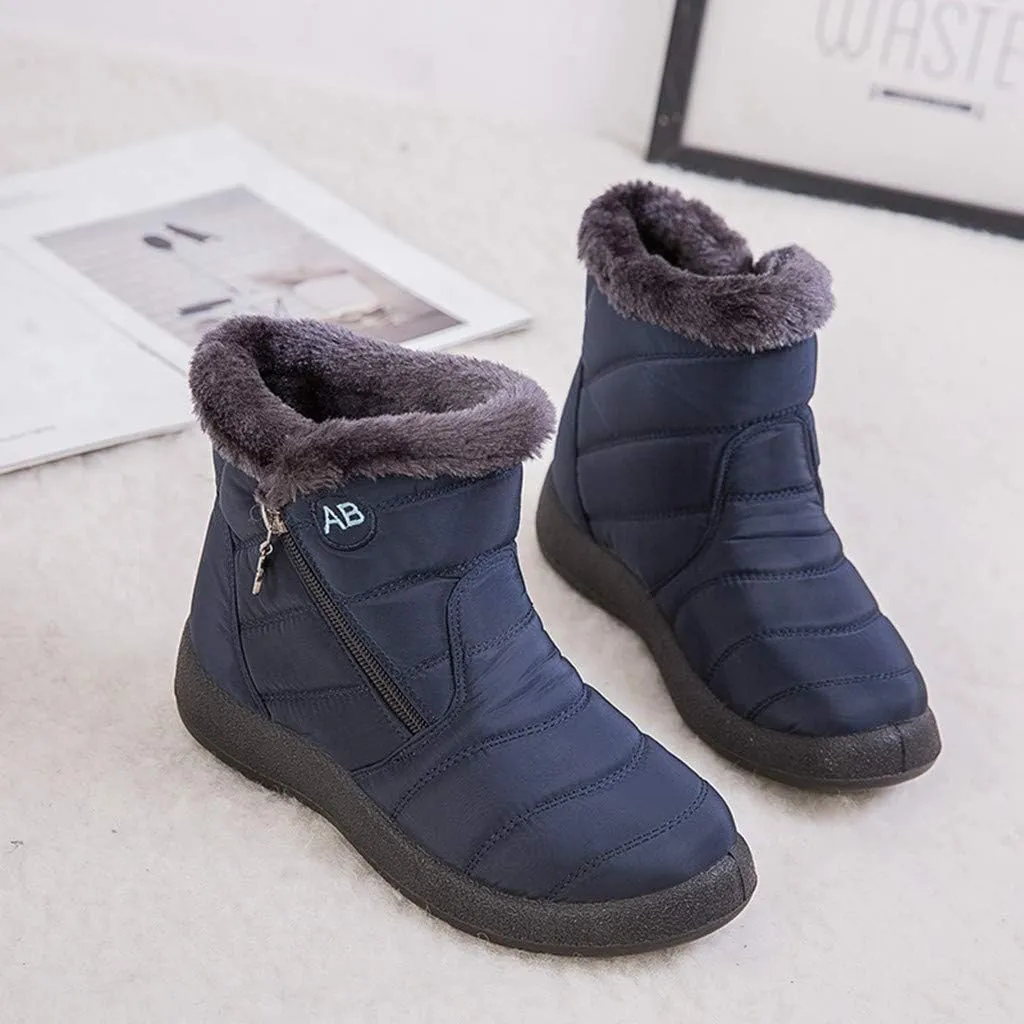 Women Boots Winter Waterproof Snow Booties for Ladies 2024 Womens Snow Boots Winter Shoes Warm Fur Lined Winter Shoes Women Waterproof Tennis Shoes Womens Snow Booties Men