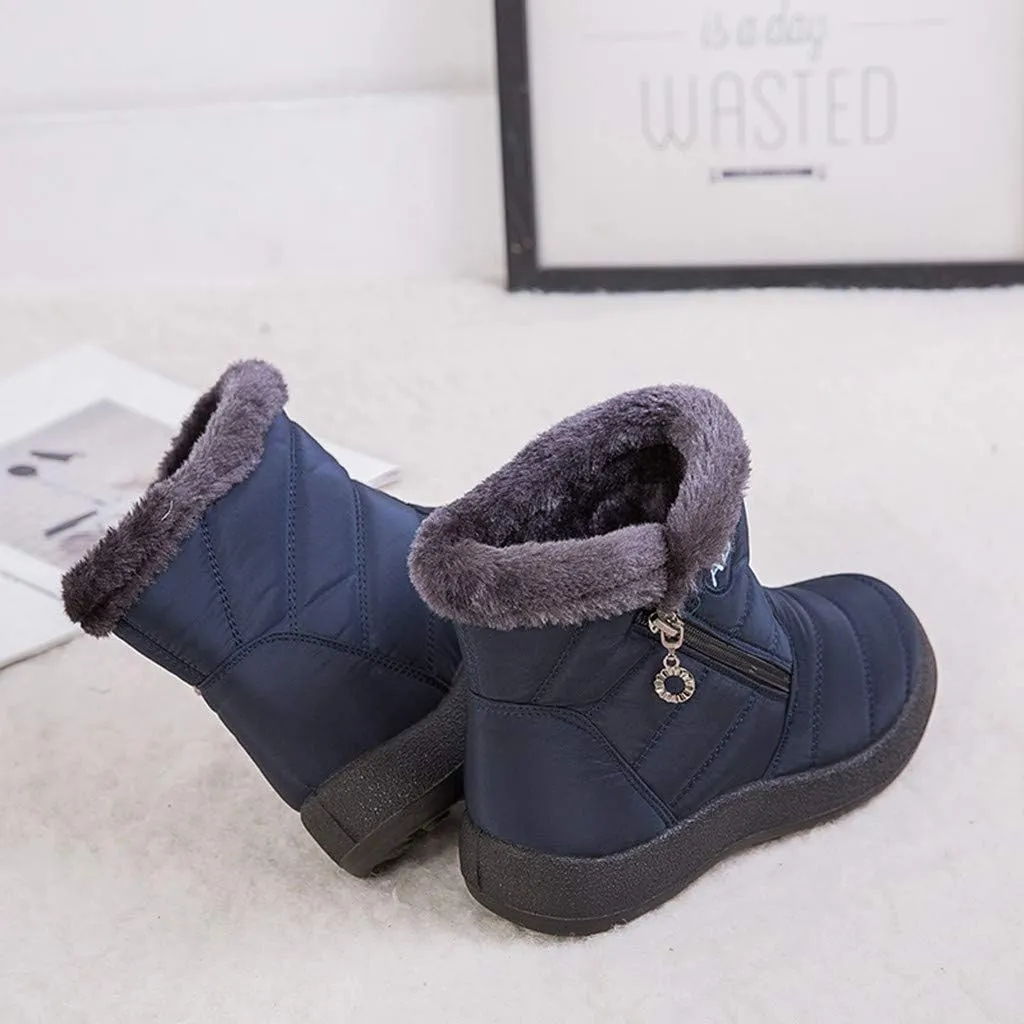 Women Boots Winter Waterproof Snow Booties for Ladies 2024 Womens Snow Boots Winter Shoes Warm Fur Lined Winter Shoes Women Waterproof Tennis Shoes Womens Snow Booties Men