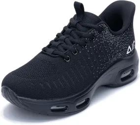 Womens Air Walking Shoes Athletic Sports Tennis Running Fashion Sneakers for Gym Workouts