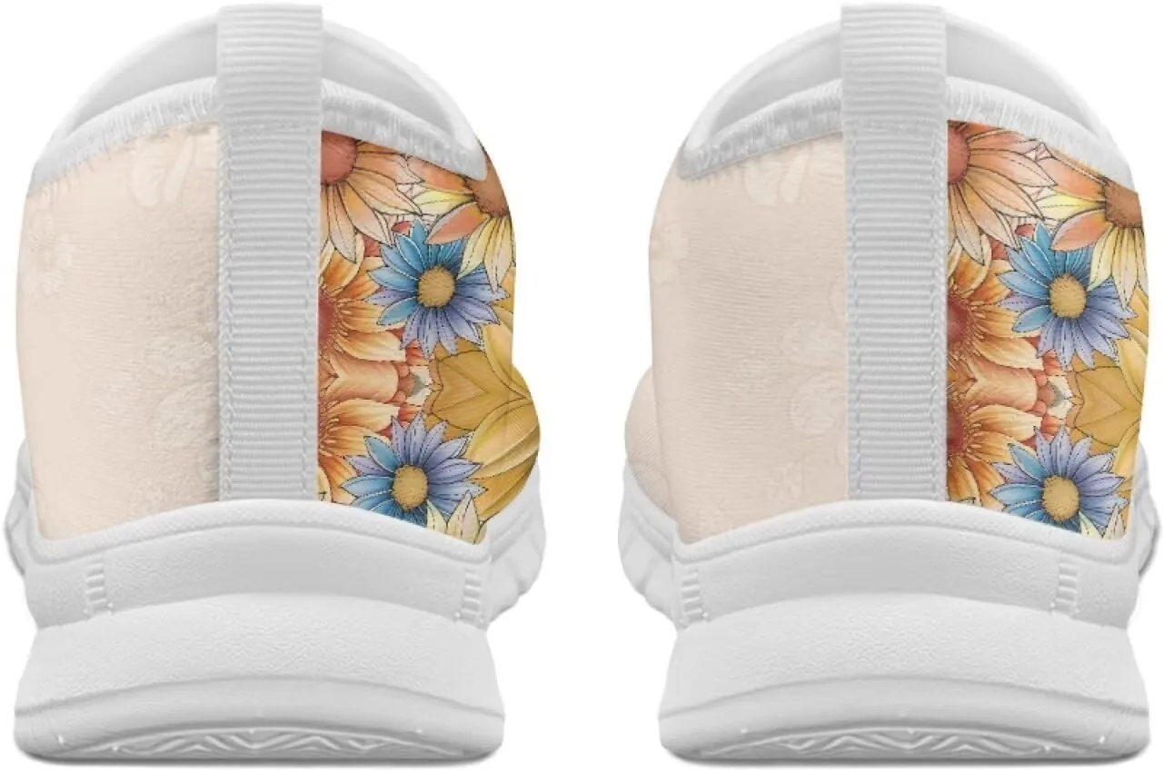 Women's Hummingbird Sneaker Comfortable Slip On Loafers Business Casual Work Shoes Leisure Driving Shoes