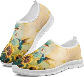 Women's Hummingbird Sneaker Comfortable Slip On Loafers Business Casual Work Shoes Leisure Driving Shoes