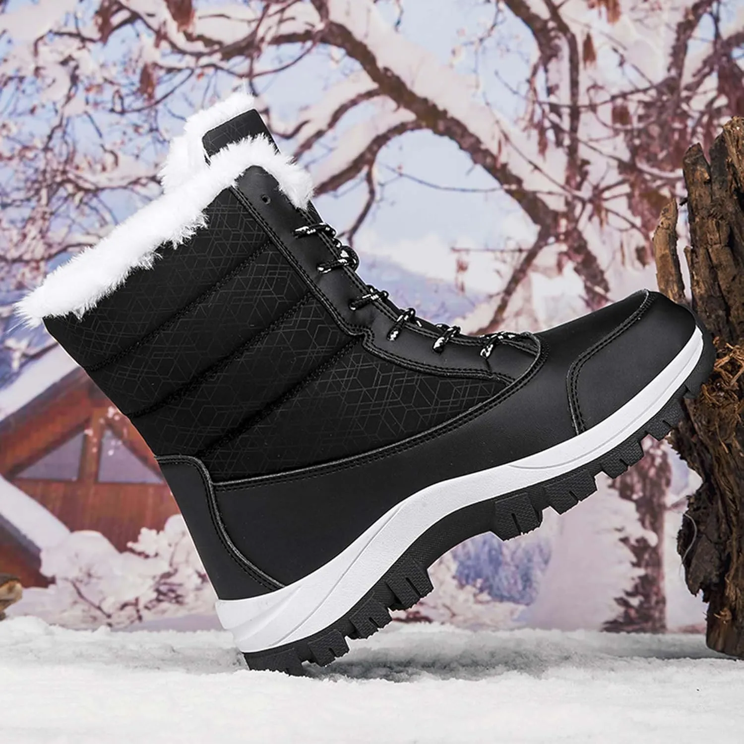 Women's Lace Up Low Top Skateboarding Shoes for Autumn and Winter White Shoes with Anti Slip and Wear-Resistant Soles Fashionable Short Distance Running Shoes Breathable and Comfortable Casual Shoes