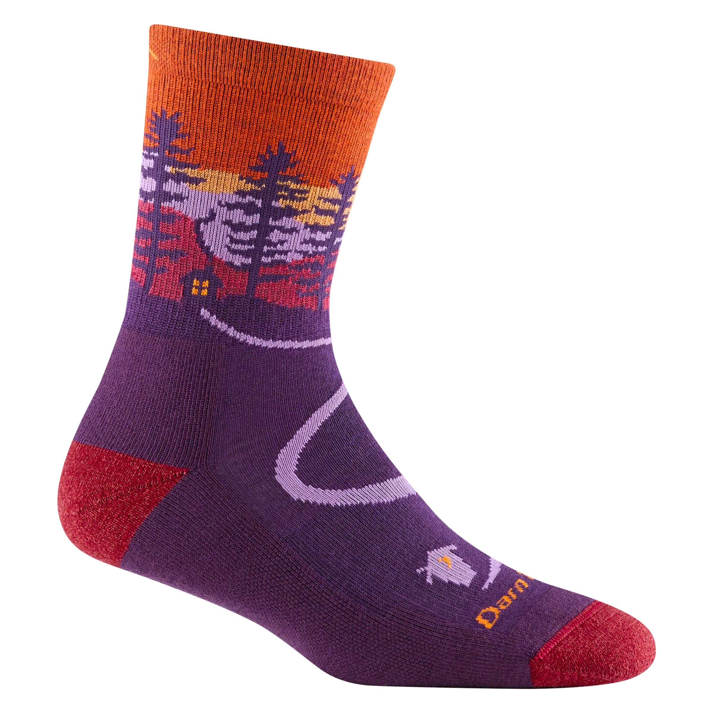 Women's Northwoods Micro Crew  Midweight Hiking Sock
