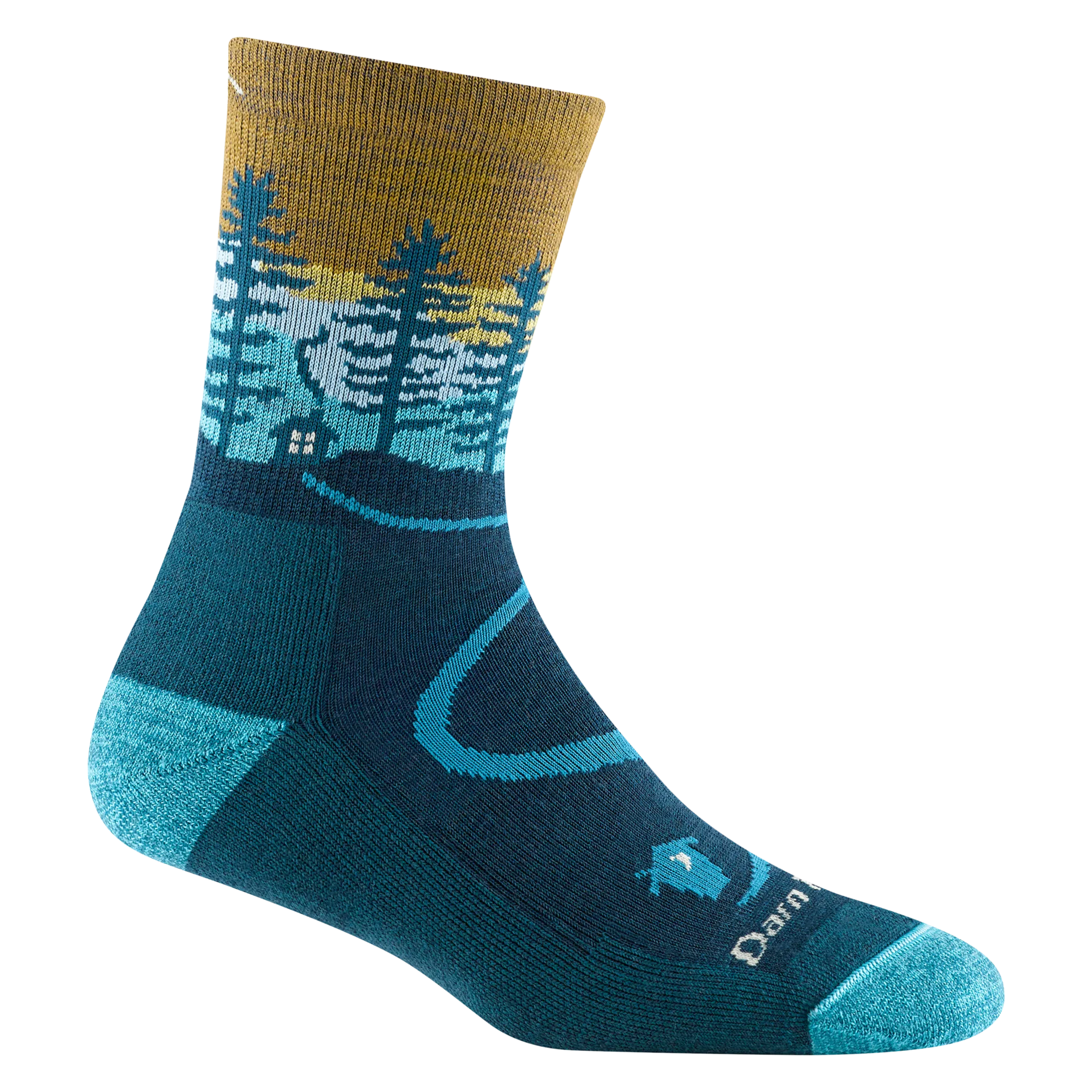 Women's Northwoods Micro Crew  Midweight Hiking Sock